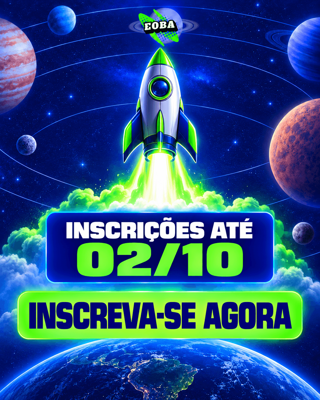 Arte oficial da inscrição individual do TNA 2026 por R$ 14,99